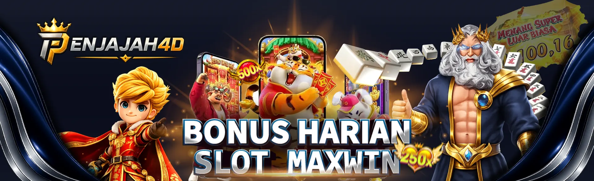 PENJAJAH4D - BONUS HARIAN SLOT MAXWIN